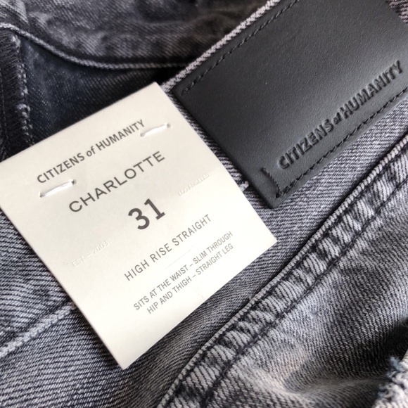 CoH (31) Charlotte high-rise straight jeans distressed - Picture 8 of 14